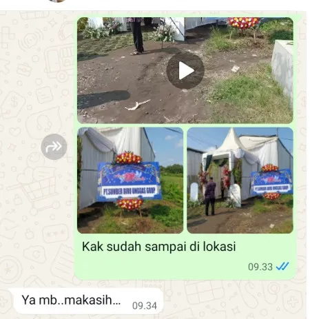 Pengiriman Karangan Bunga Tanjungan Wedi